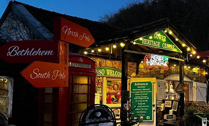 Xmas Front Gower Heritage Centre